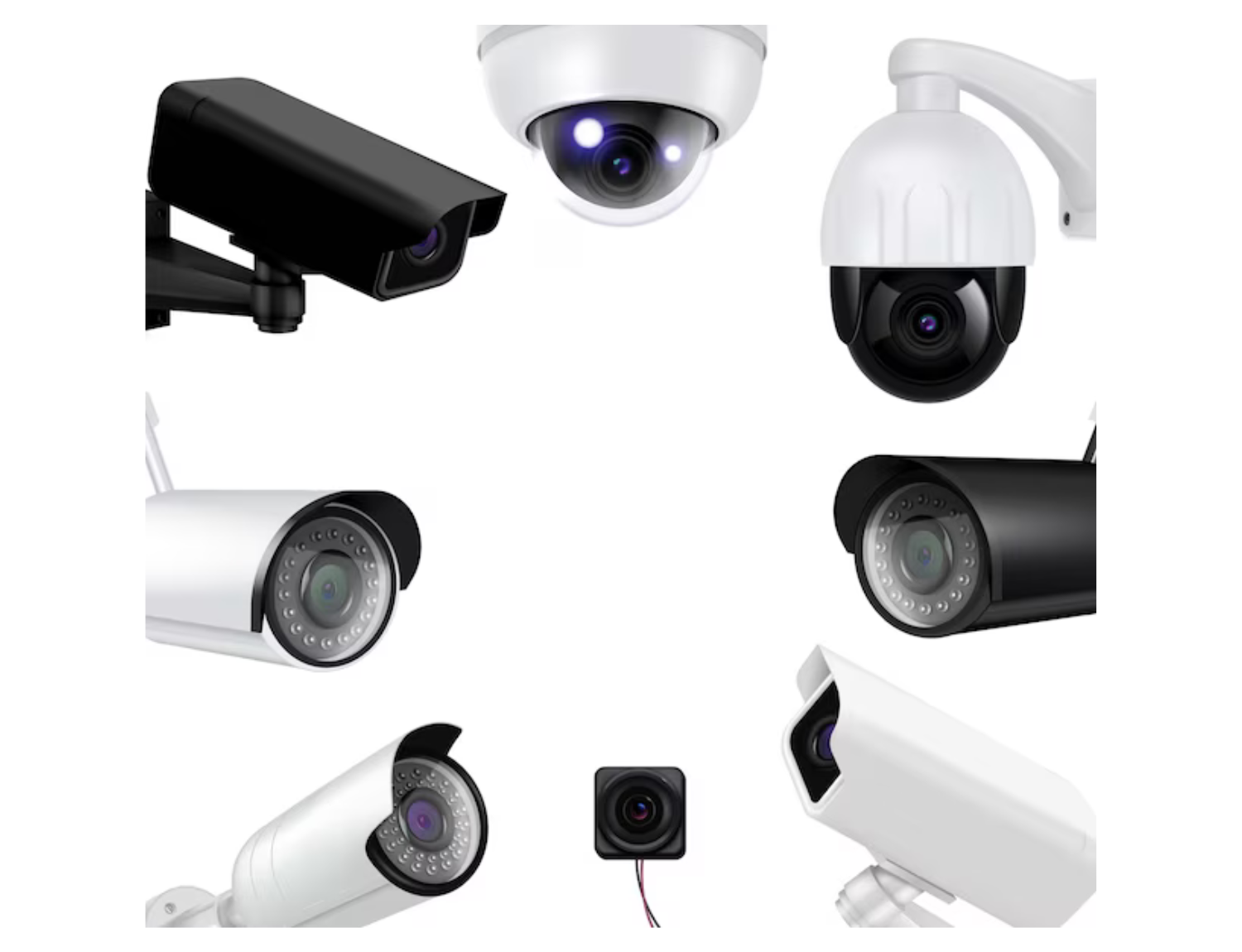 Types of Home CCTV Cameras
