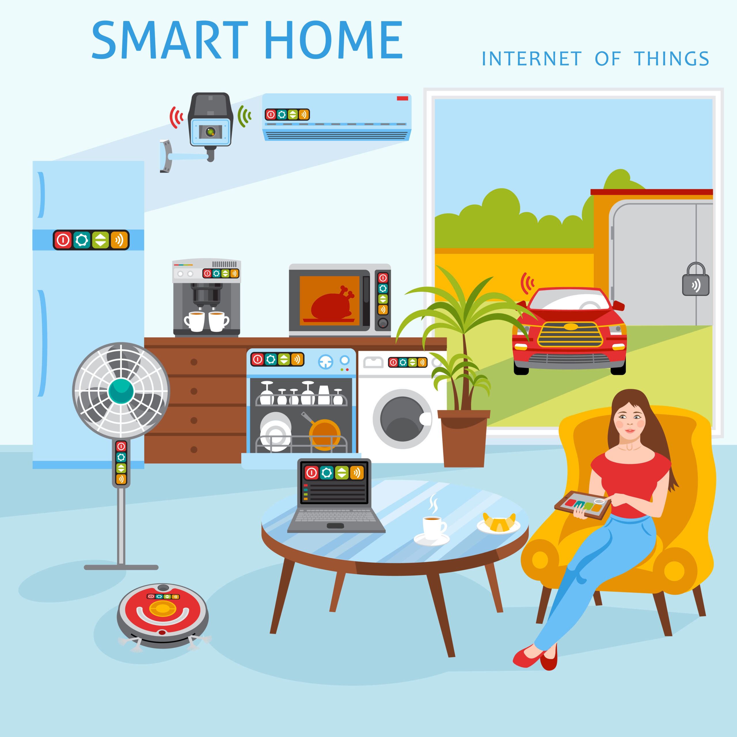 Voice-activated smart home gadgets